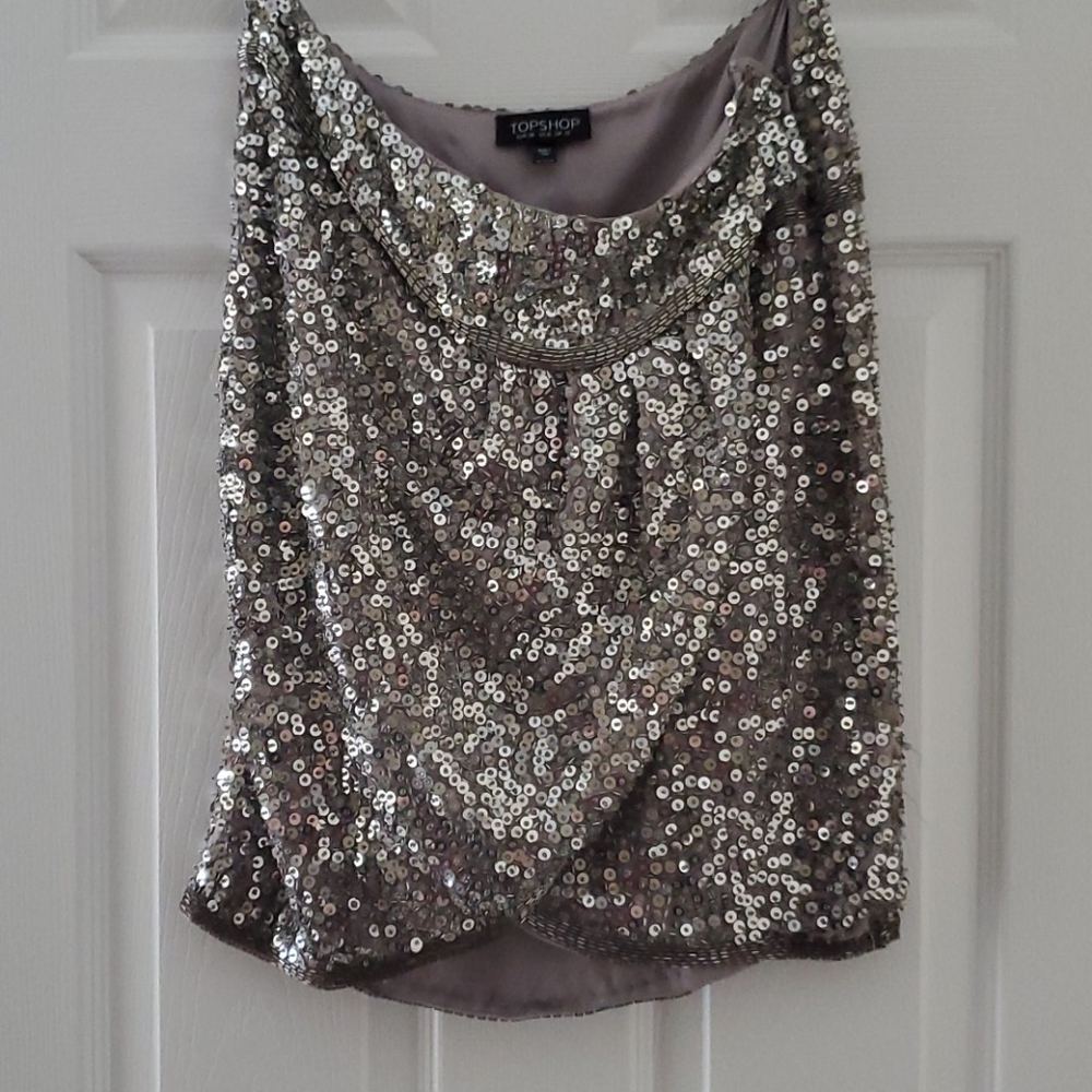 TOPSHOP - Beaded skirt